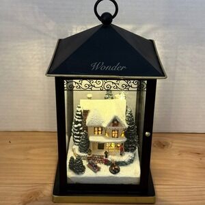 Thomas Kinkade‎ Bradford Exchange Sparkle of the Season Wonder Lantern LED